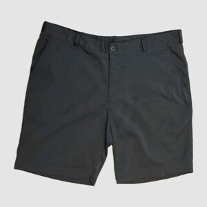 Nike Golf Dri-FIT Flat Front Tech Shorts Men's Sz 40 Black Chino Shorts